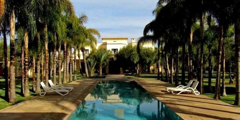 villa-marrakech-piscine