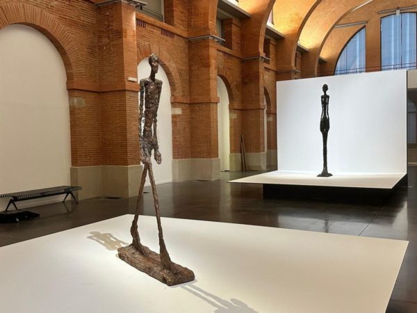 Mécénat : exposition « Le temps de Giacometti » aux Abattoirs de Toulouse