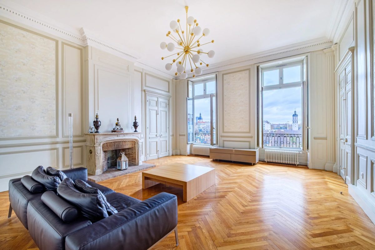 Appartement de prestige avec vue sur la place Bellecour