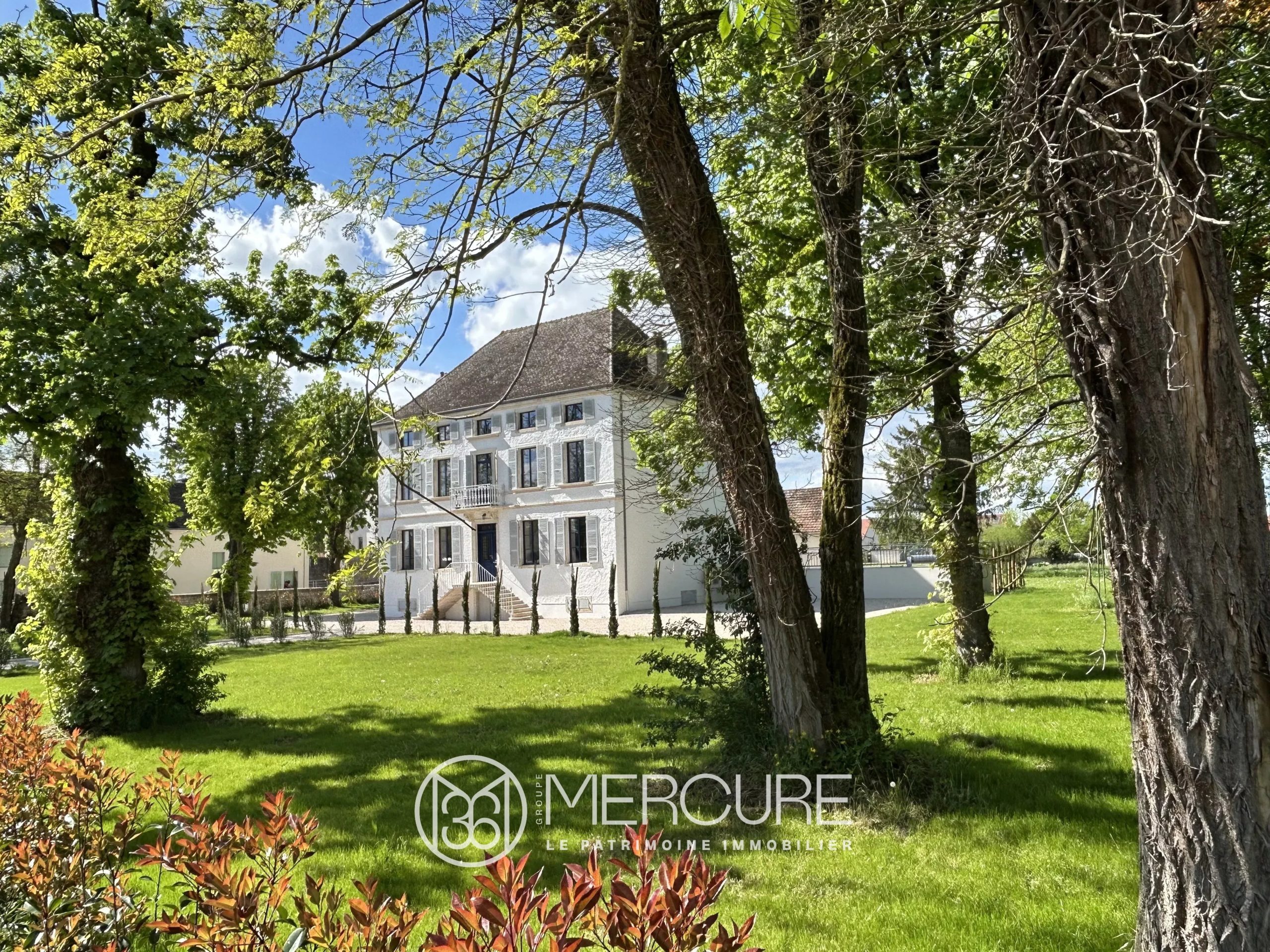 Maison de maître entièrement rénovée et climatisée avec  jardin et piscine - 21418VA