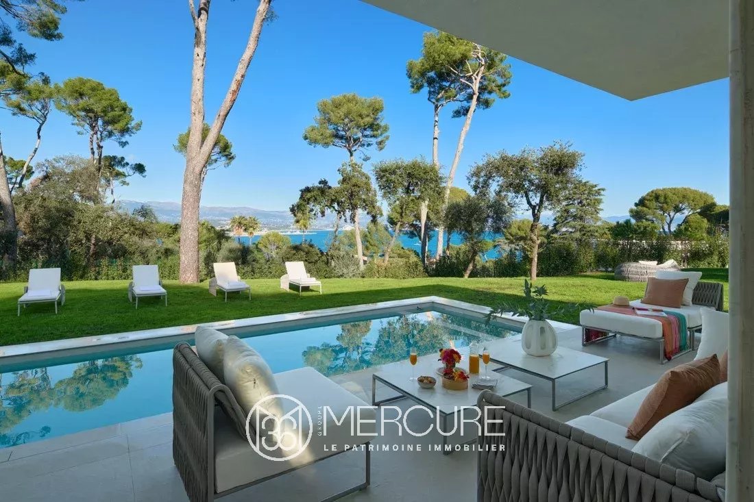 Le Cap d&rsquo;Antibes – Somptueuse Villa d&rsquo;architecte vue mer - 21496CA