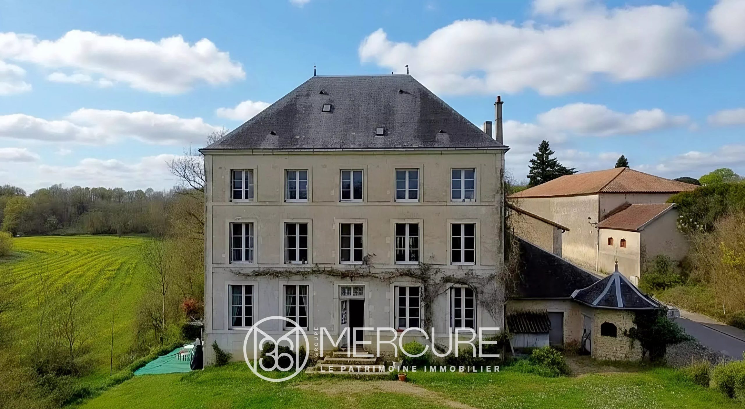 Maison de Maître 7 chambres avec étang et bord de rivière - 23351