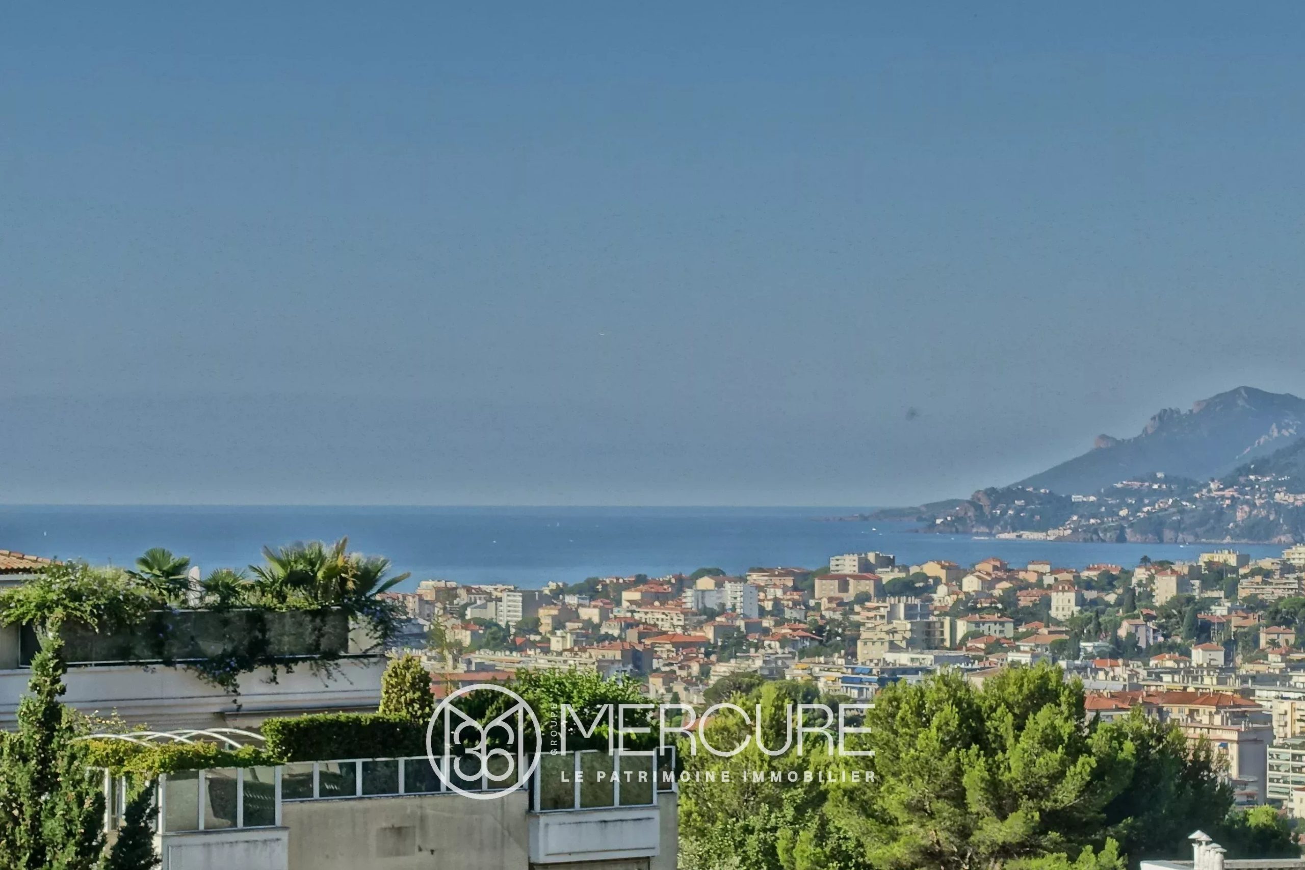 Le Cannet Mairie – Terrain avec PC vue mer - 21648CA
