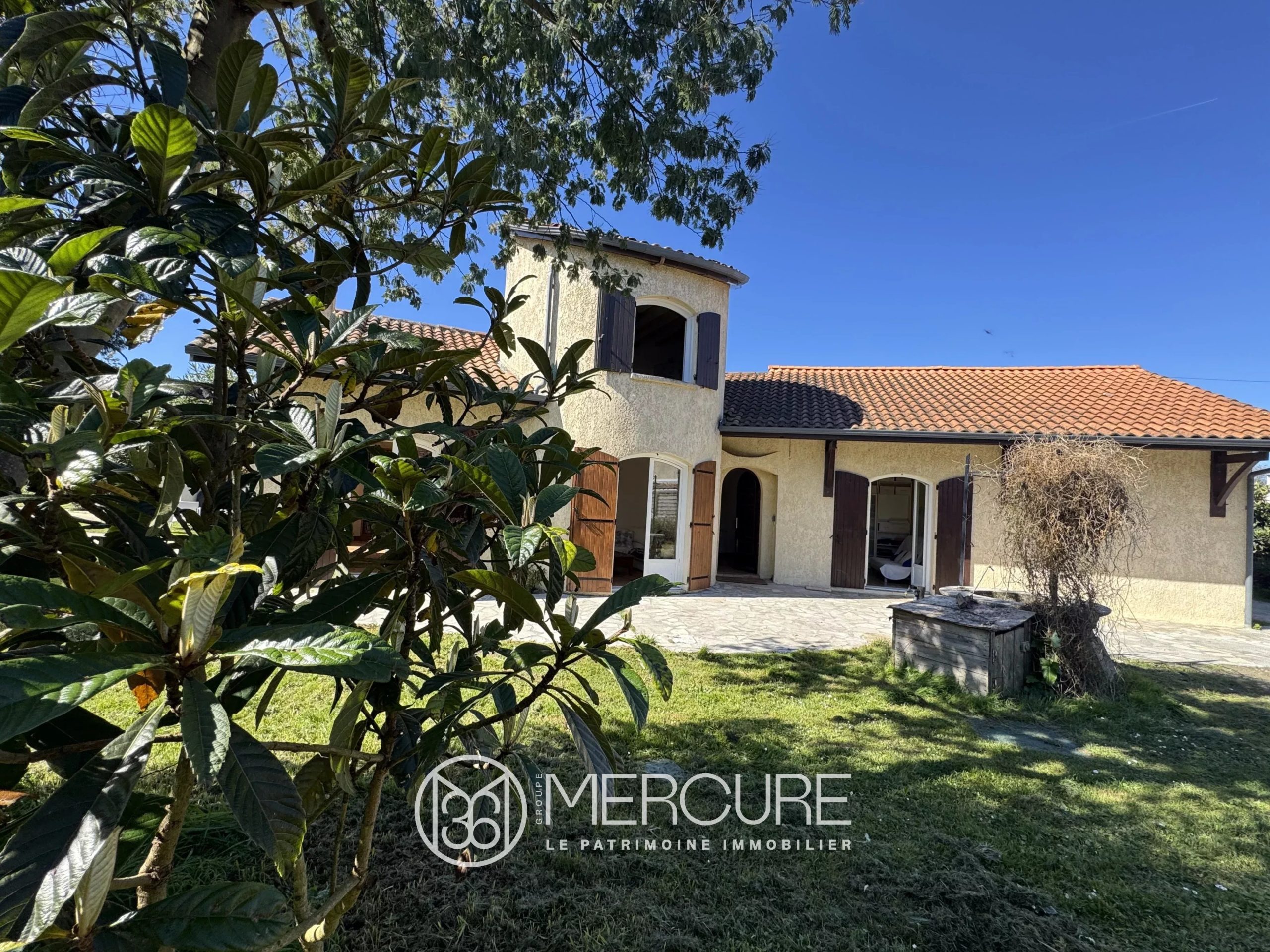 BORDEAUX MERIGNAC MAISON 210M2 SUR MAGNIFIQUE TERRAIN ARBORÉ. - 901096bx