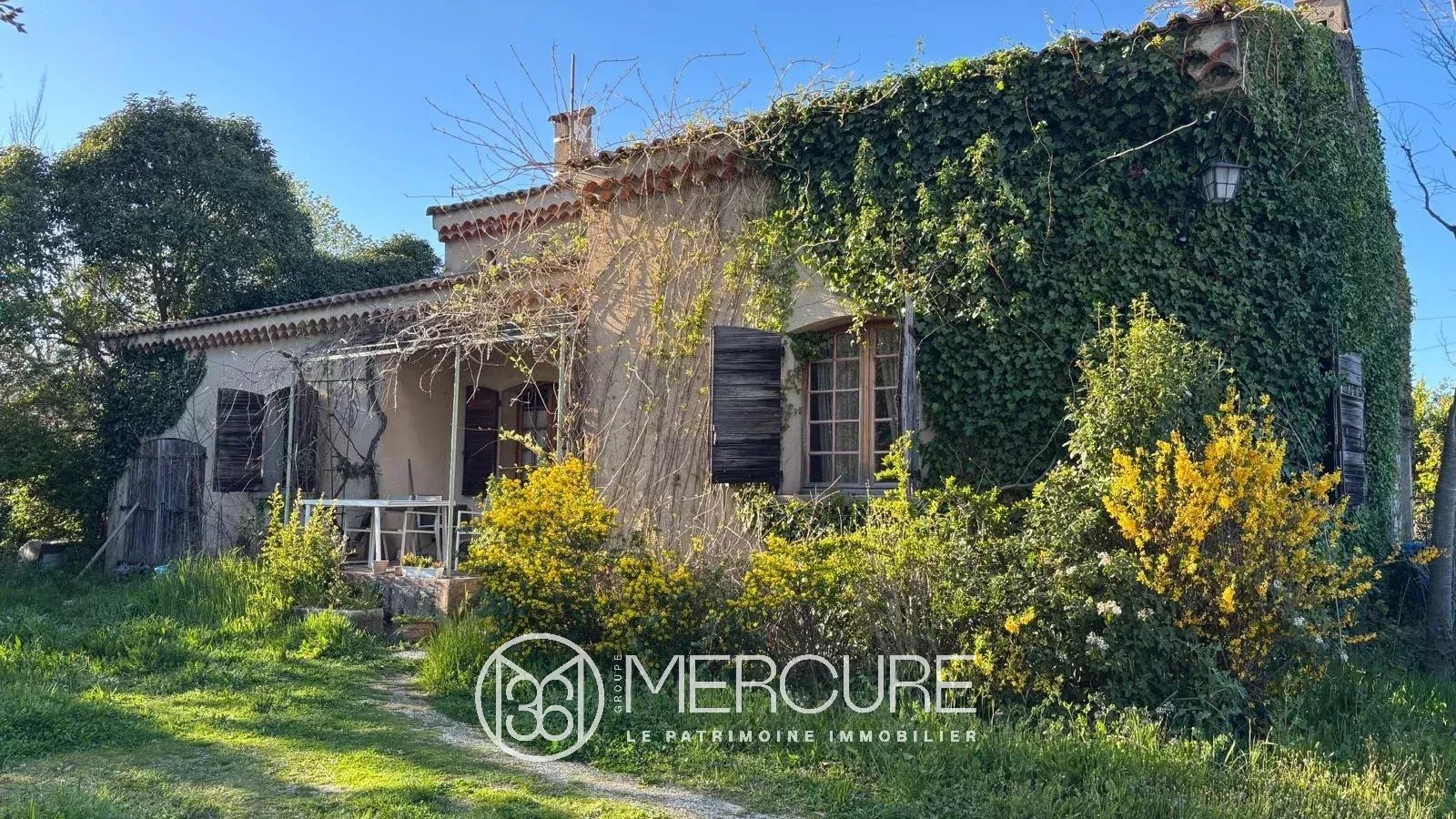 Maison de caractère avec fort potentiel, au calme absolu, proche d’Aix-en-Provence - 21634LR