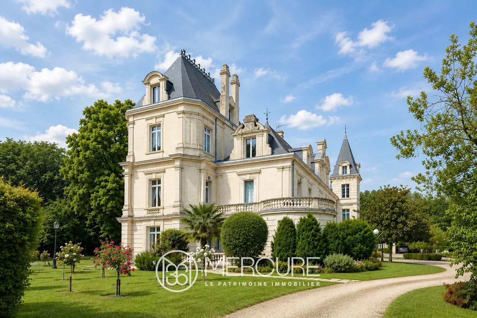 AISNE – CHATEAU, DEPENDANCE ET PISCINE DANS UN PARC DE 2.5HA - 80640PI
