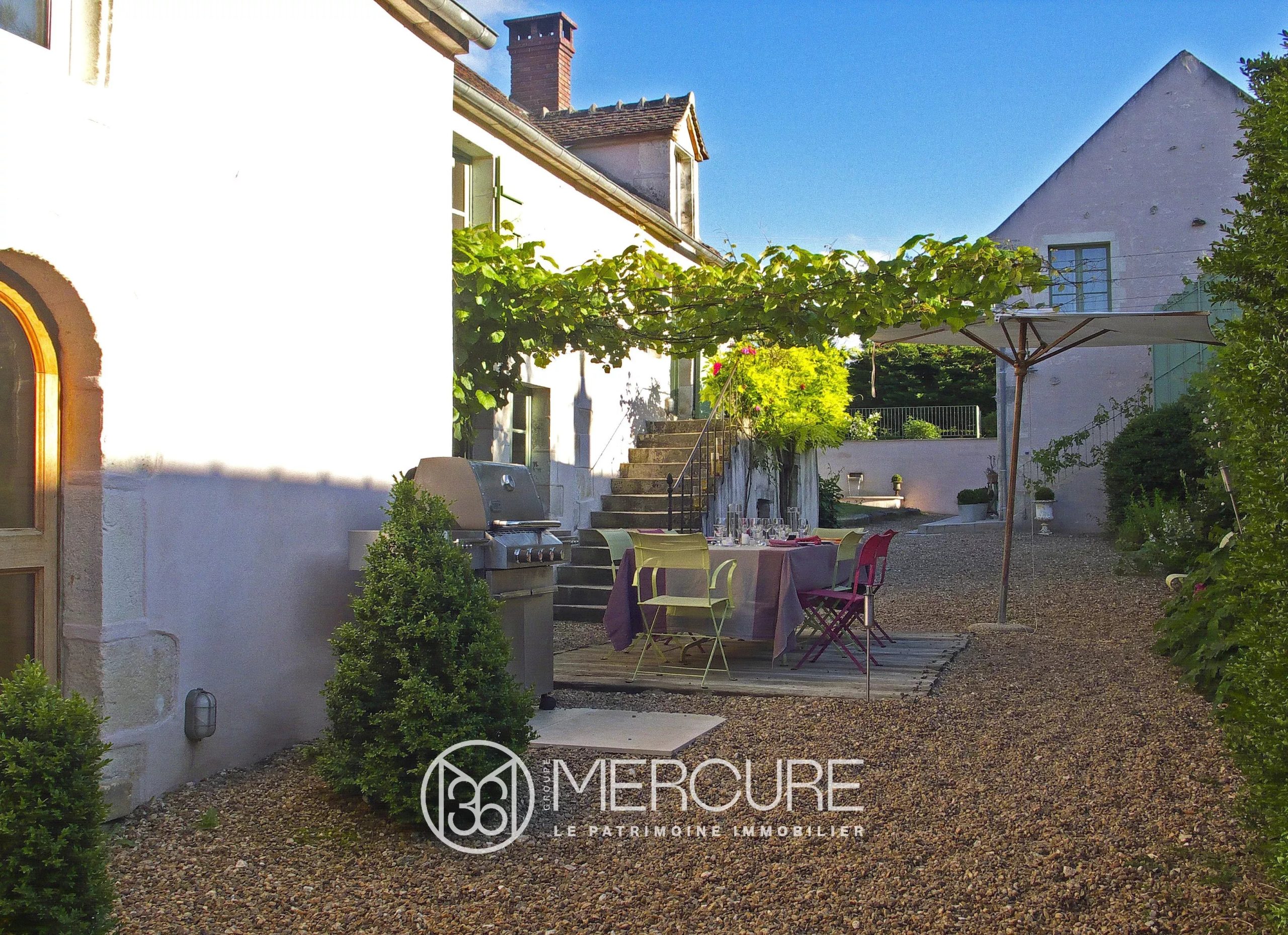 MAISON DE CHARME du XVIIème siècle, PISCINE - 21693MHL