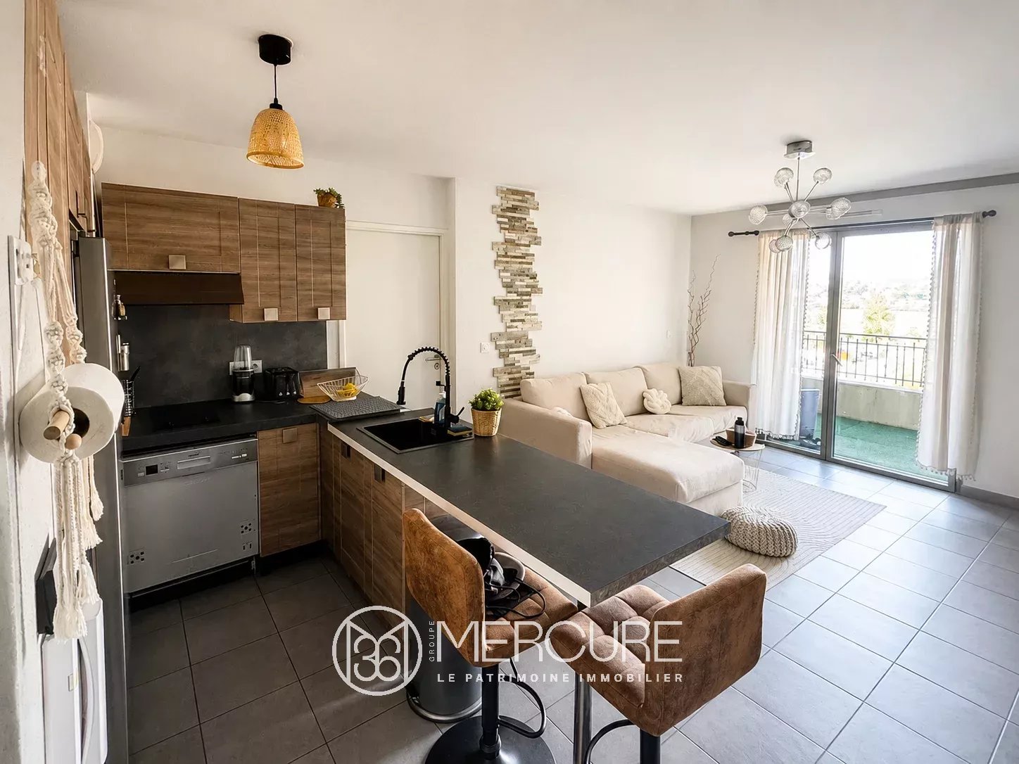 Modern 2-room apartment in La Duranne, Aix-en-Provence - 21691LR