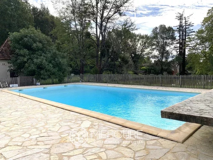 NEAR BERGERAC – 17TH CENTURY MANOR HOUSE, SPRINGS, PONDS, SWIMMING POOL, TENNIS COURT - 900954bx