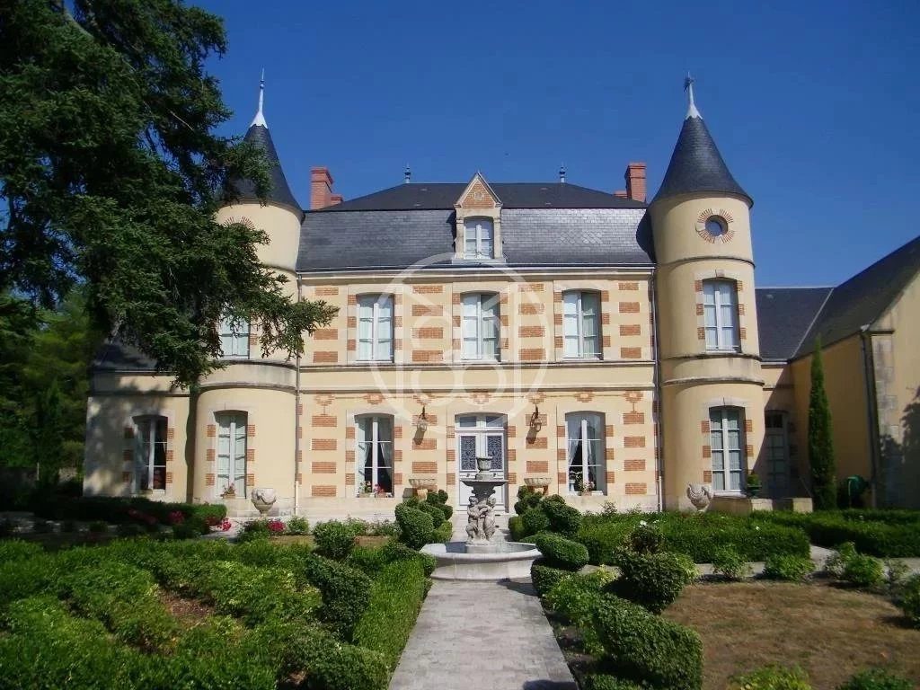 RENOVATED CHATEAU WITH SWIMMING POOL AND FRENCH GARDEN NEAR POITIERS - 14348vm
