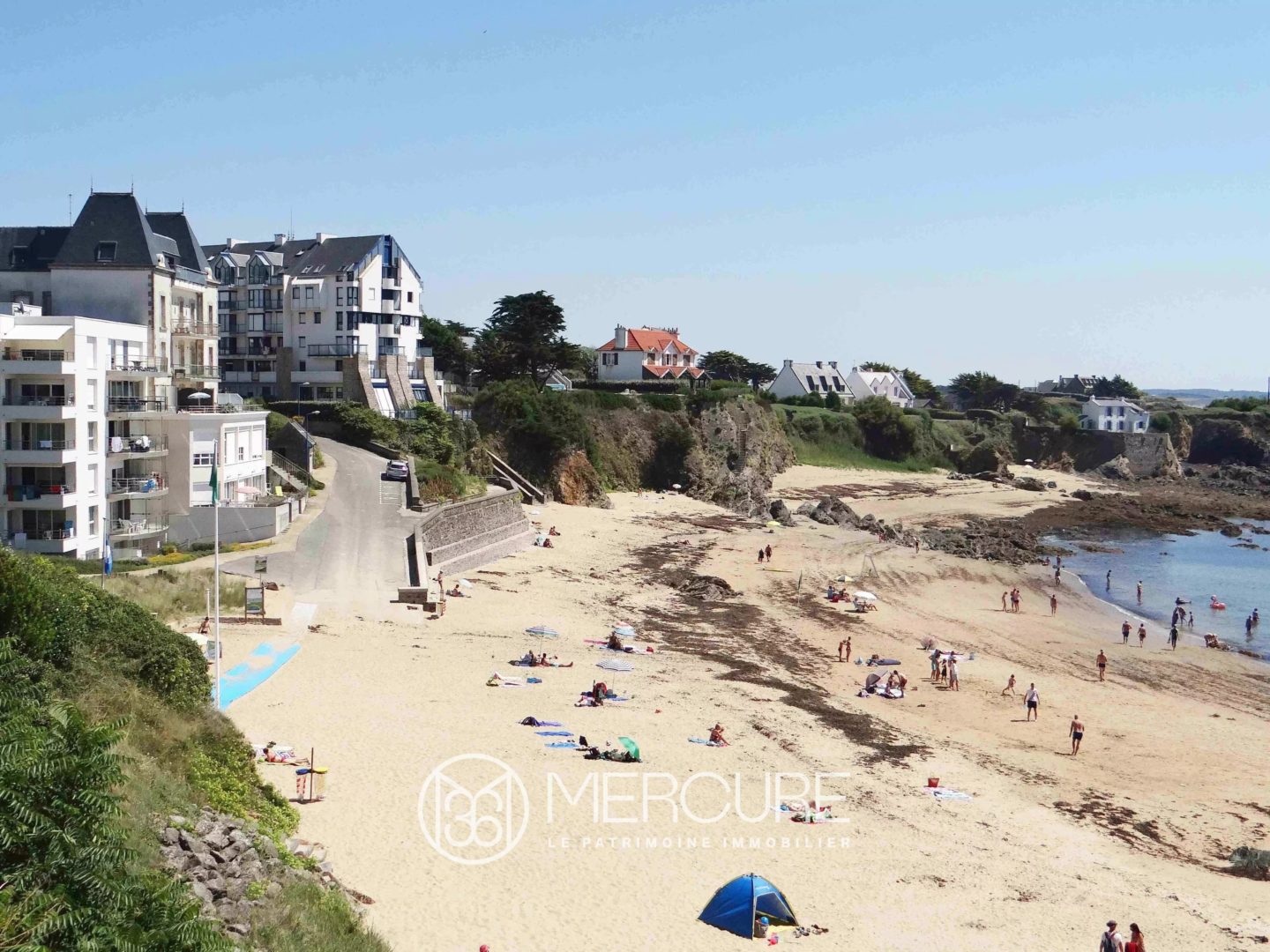 Bretagne sud, Villa bord de mer début de siècle au Pouldu - 21278BR