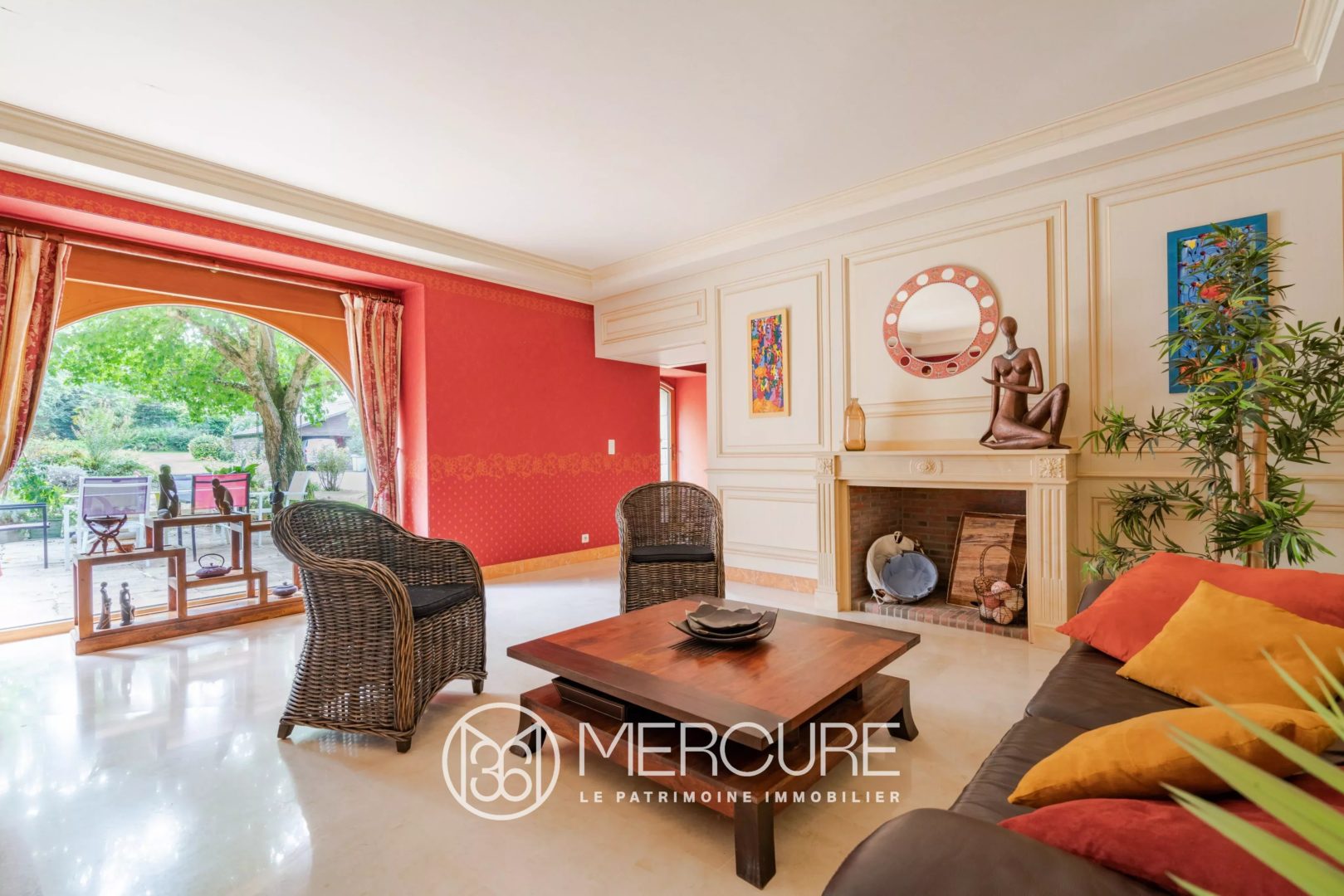 Morbihan, à 15 min de la mer, propriété en pierres du XVIIIe siècle, piscine et parc - 21377BR