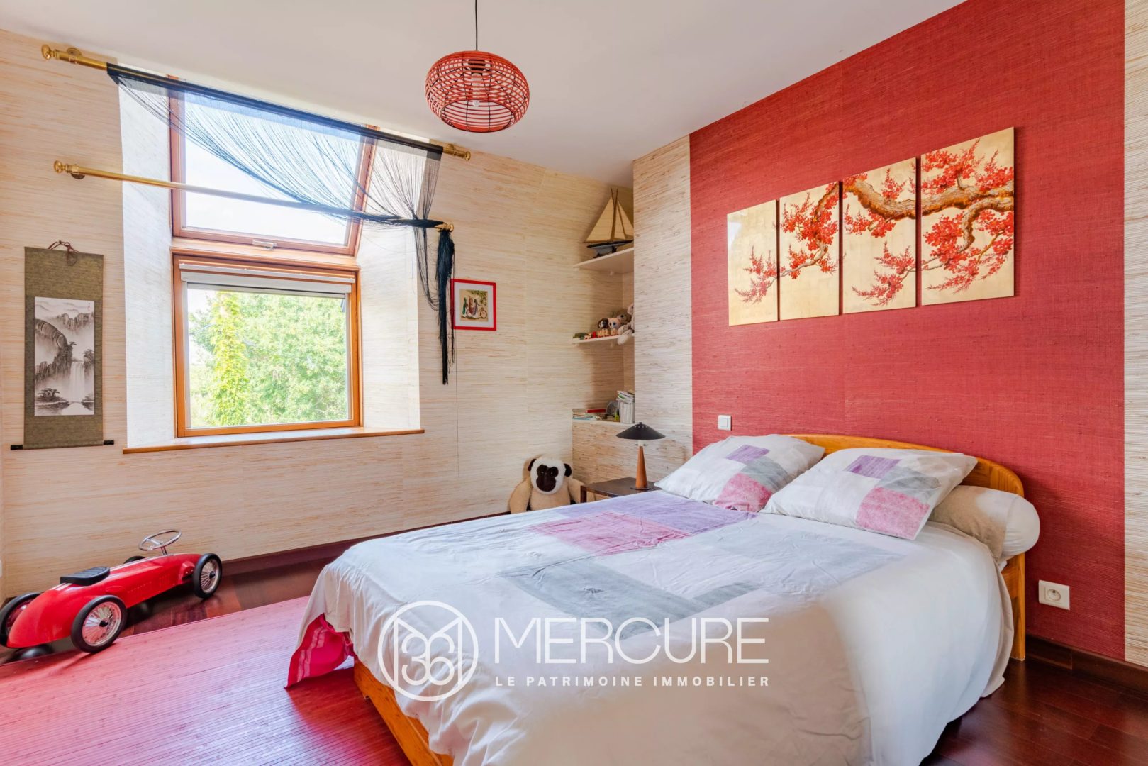 Morbihan, à 15 min de la mer, propriété en pierres du XVIIIe siècle, piscine et parc - 21377BR