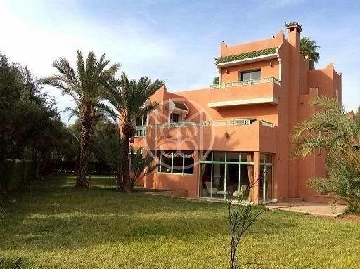 PRETTY 5 BEDROOM VILLA IN THE GARDENS OF THE PALMERAIE, BEAUTIFUL SWIMMING POOL AND PALM TREES - 551.Y
