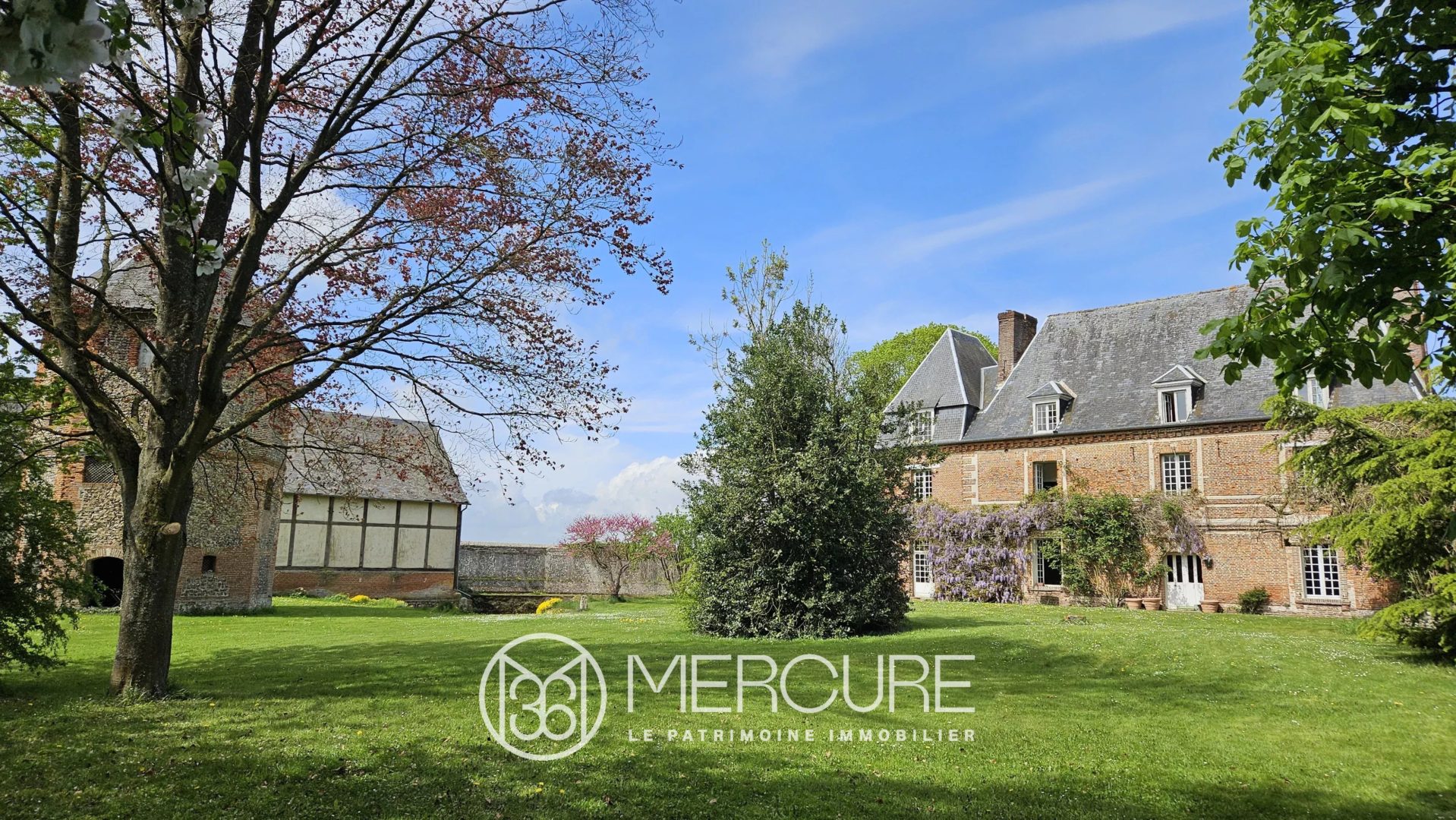 OISE – GENTILHOMMIERE XVII° SIECLE, DEPENDANCES ET PARC - 80629PI