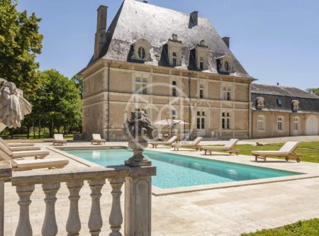 Château restauré du XVI siècle, parc d’agrément de 2 ha avec piscine, dans un site forestier - 20384CL