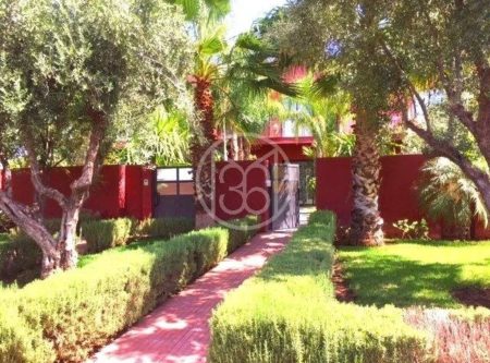 SUPERB VILLA SITUATED ON THE AGDAL IN THE GREAT AND BEAUTIFUL AVENUE MOHAMED VI DE MARRAKECH. - 1228.EL