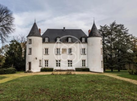 Châteauroux, château du 16ème siècle, 400m² sur parc de 3ha – rivière – Deux maisons – dépendances - 20263cl