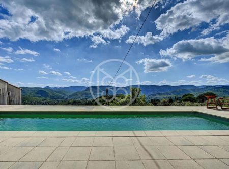 EXCLUSIVE MAS CEVENOL FORMER POST OFFICE ON 2.5 HECTARES PANORAMIC VIEW - 20211LR