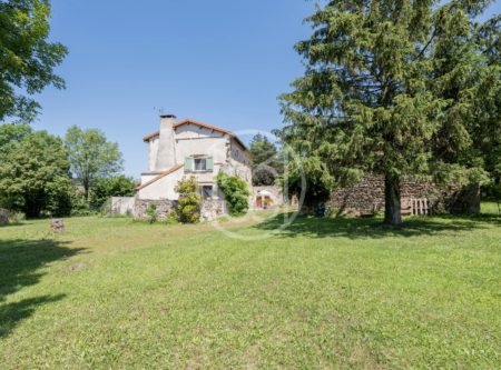 Maison en pierre rénovée 230m² sur 5255m² de terrain  , à 30min de Clermont-Ferrand - 20454AU
