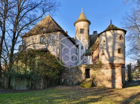 North-East of France, 13th century listed chateau set on 3.6 ha with outbuildings - 20020CL