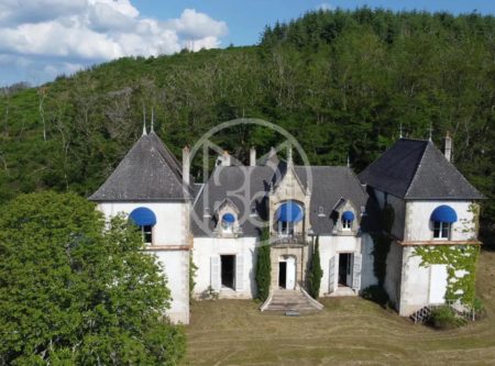 18th century furnished castle in a quiet location with a panoramic view of the Morvan hills - 1594VA