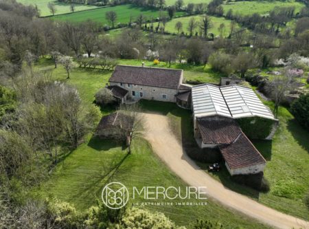 CHARACTER HOUSE WITH OUTBUILDINGS SET IN 3 HA - 9652PO