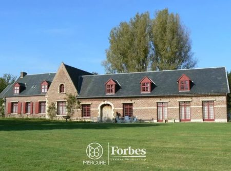 SOMME – VAST HOUSE, STABLE, BARN, POND AND 10HA PARK - 80418PI