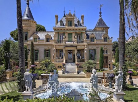 French Riviera, center of Antibes – sumptuous 1870 Chateau - 20620CA