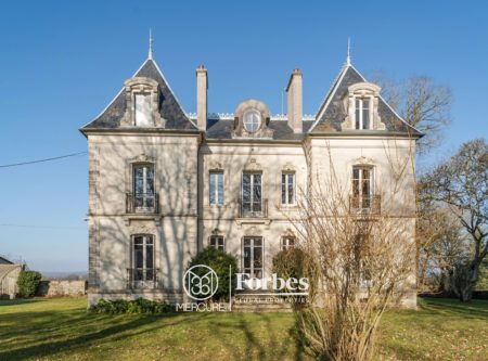 Maison de maître du XIXe siècle de 372 m² avec dépendances sur 5000 m² de terrain - 21065MAC
