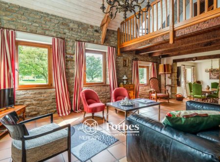 Brittany, Morbihan, near Le Faouët – Property on 3 ha with a  river - 20532BR
