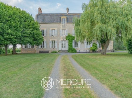 WEST of NIEVRE – XIXth CASTLE and its PARK of 3 ha. - 1597MAC