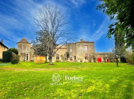 CHARMANT LOGIS XVIIe ET SES DEPENDANCES - 10048PO