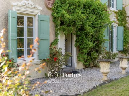 CHARMANT CHATEAU 19EME AU PIED DES MONTAGNES - 9025TS