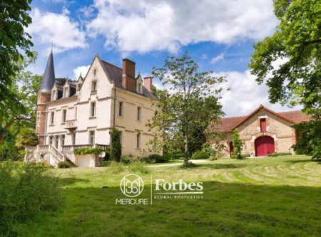 Au coeur du Bourbonnais, château XIXeme en excellent état sur 5.2ha - 21226AU