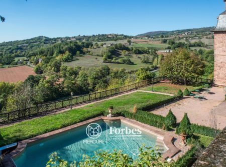 South of France, magnificent medieval chateau with a pool - 8673TS