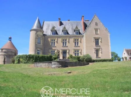 In the land of Kings of France, 16th-19th Chateau set on 223 acres - 38CL