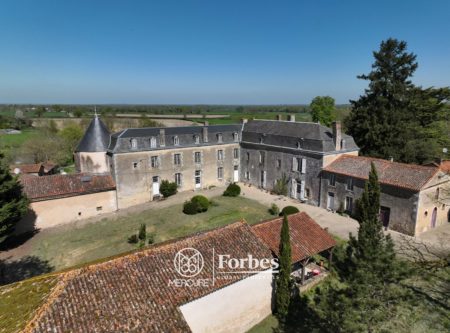 CHATEAU XIVe / XVIIIe AVEC PISCINE ET TENNIS - 10119PO
