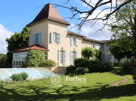 PROPERTY – PARK, TENNIS COURT AND SWIMMING POOL – NÉRAC (LOT-ET-GARONNE) - 901048bx