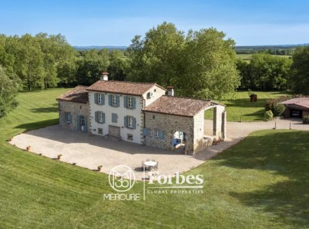ELEGANTE MAISON DE MAITRE XVIIIe – VUE PANORAMIQUE - 9185TS