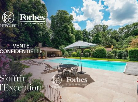 NANTES SUD – MAGNIFIQUE FOLIE NANTAISE SUR 5 HECTARES – 5 CHAMBRES, PISCINE & TENNIS - 3057