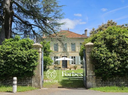 MAISON DE MAÎTRE – DÉPENDANCES ET PISCINE – SUD-GIRONDE  (33) - 901031bx