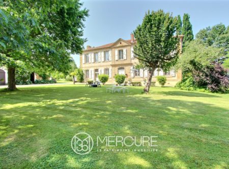 18TH-C CHATEAU – POOL – VIEW OF THE PYRENEES - 8622TS