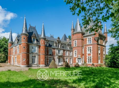 AISNE – CHÂTEAU ET DEPENDANCES DANS UN PARC DE 8HA - 80611PI