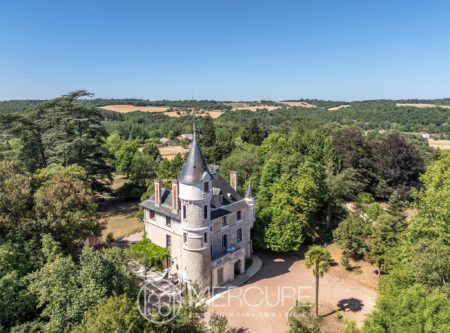 CHATEAU AVEC PARC DE 9HA PROCHE DE NONTRON - 901052bx