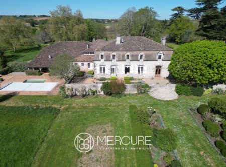 BEAU MANOIR A VERTEUIL D’AGENAIS – 35 HA - 901007bx