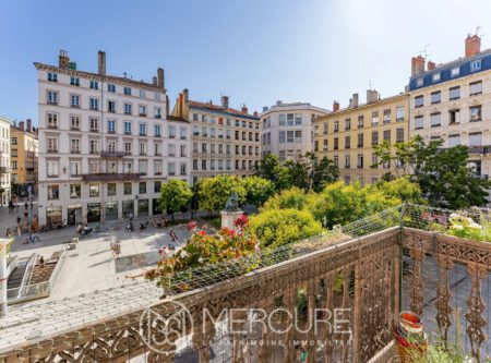 LYON 2ème – AINAY – Appartement de 196 m² avec balcons - 4975LY