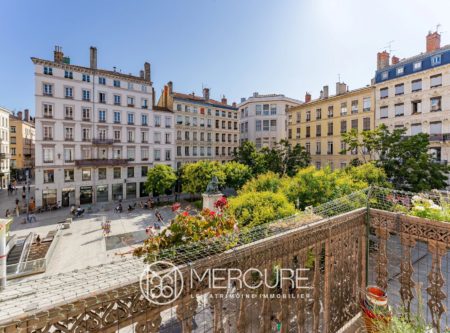 LYON 2ème – AINAY – Appartement de 196 m² avec balcons - 4975LY