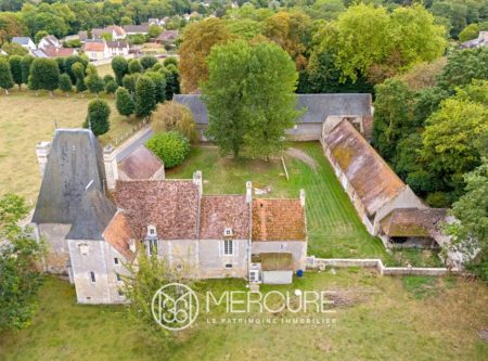 ENTRE CAEN ET LA MER – AUTHENTIQUE MANOIR XVI/XVIIe - 20907NO