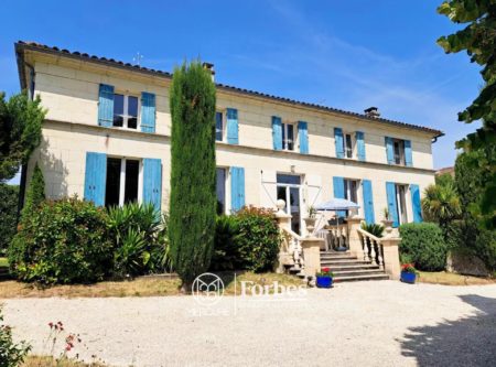 MAISON DE MAITRE XIXe SUR L’ESTUAIRE DE LA GIRONDE - 10180PO